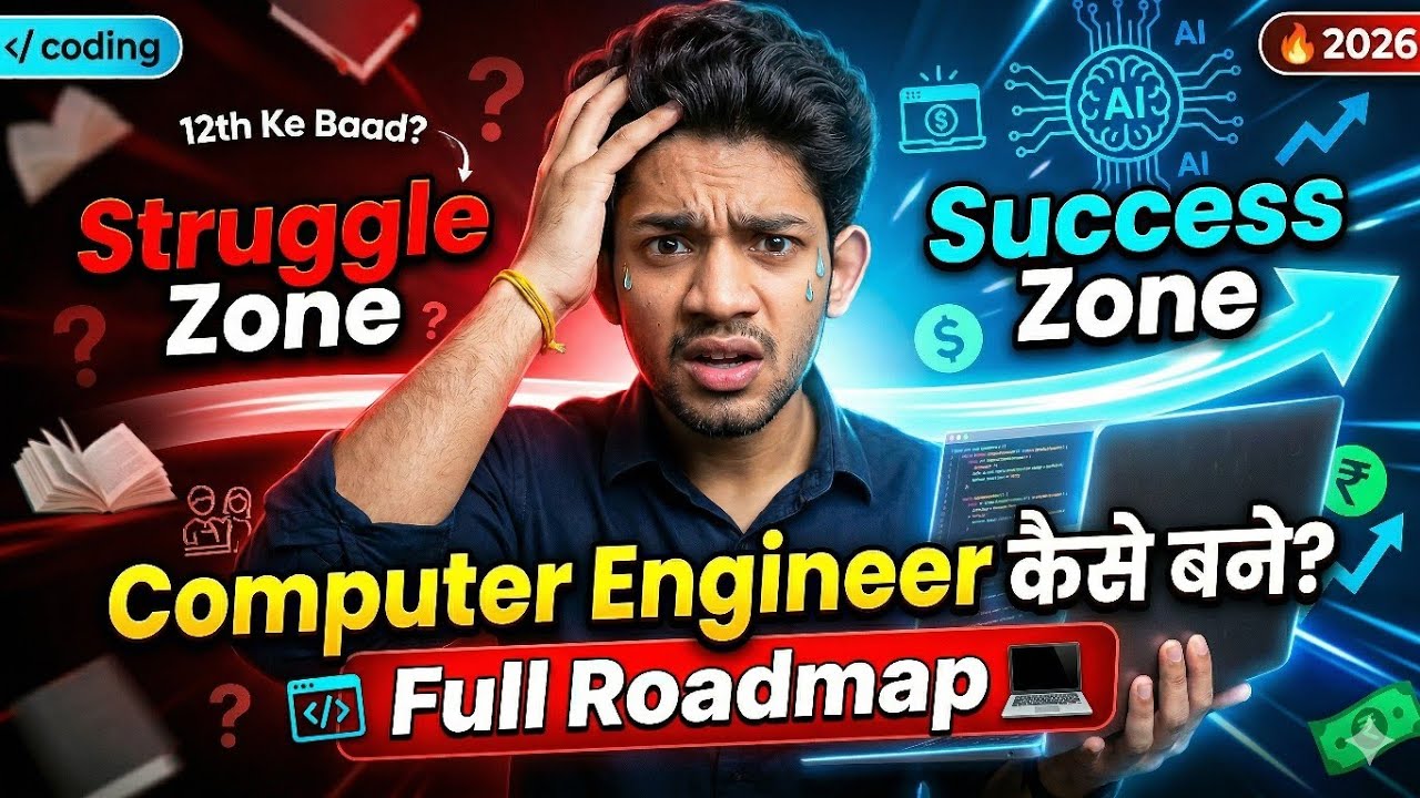 Computer Engineer Kaise Bane 2026 💻 | Full Roadmap, Fees, Salary, Top Colleges 🔥