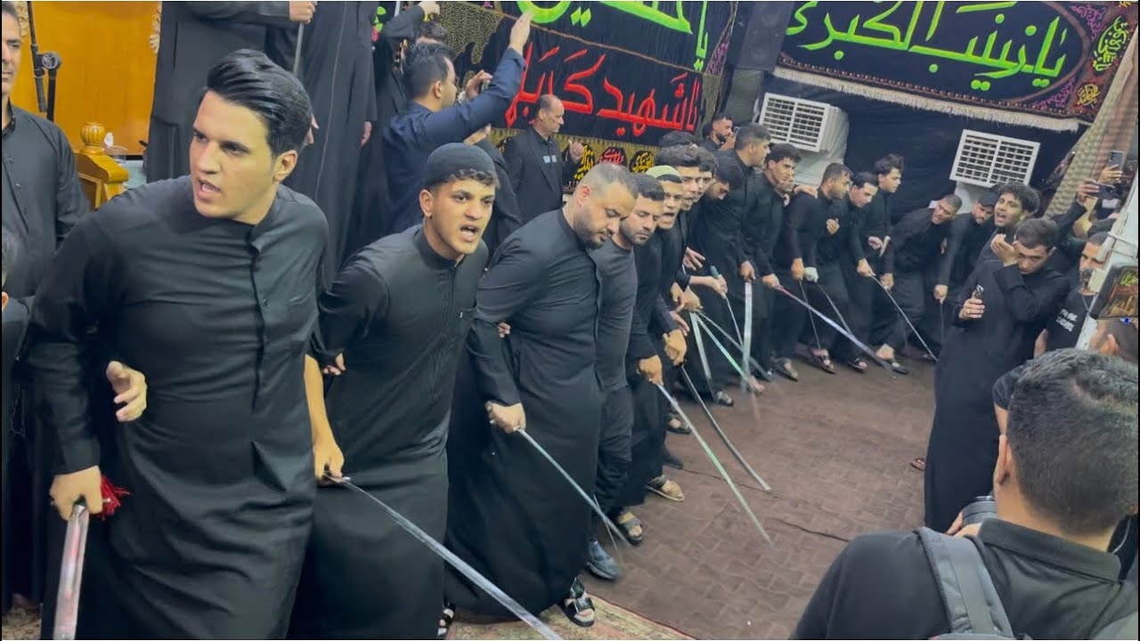 موكب ثارات الحسين للتطبير | يوم 8 محرم 2025 | المشخاب