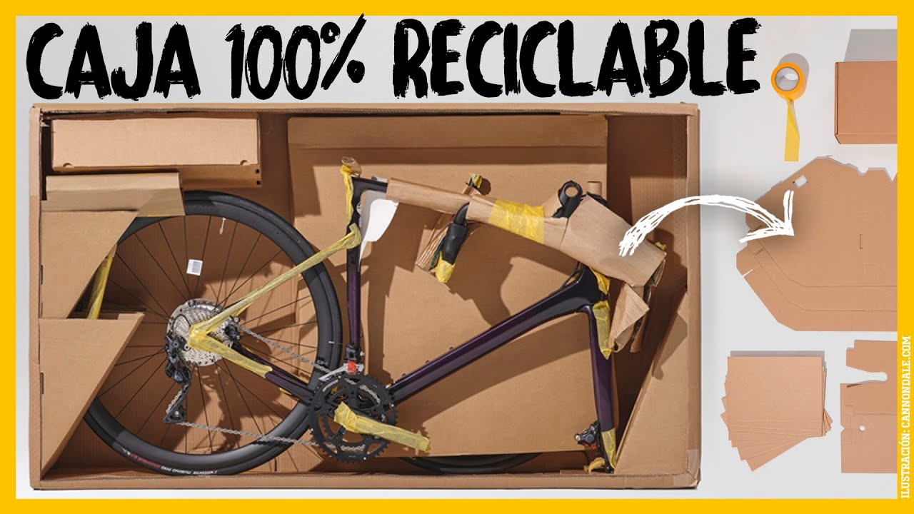 Cajas BICI 100% RECICLABLES | Bikepacker