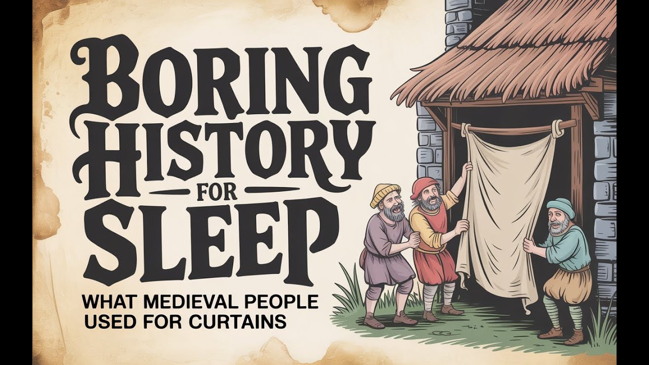 Boring History For Sleep | What Medieval People Used for Curtains