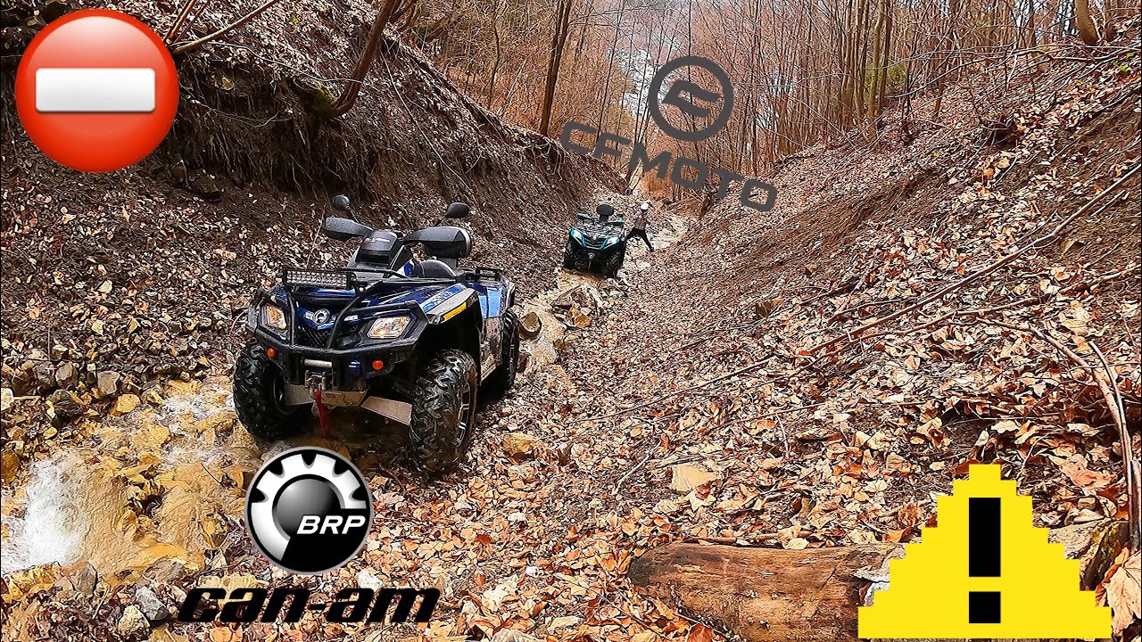 Can-Am Outlander 800R LTD ❌ Cf Moto 520L | Mud & Stones and Some Adrenalin = Perfect Combination 🔝