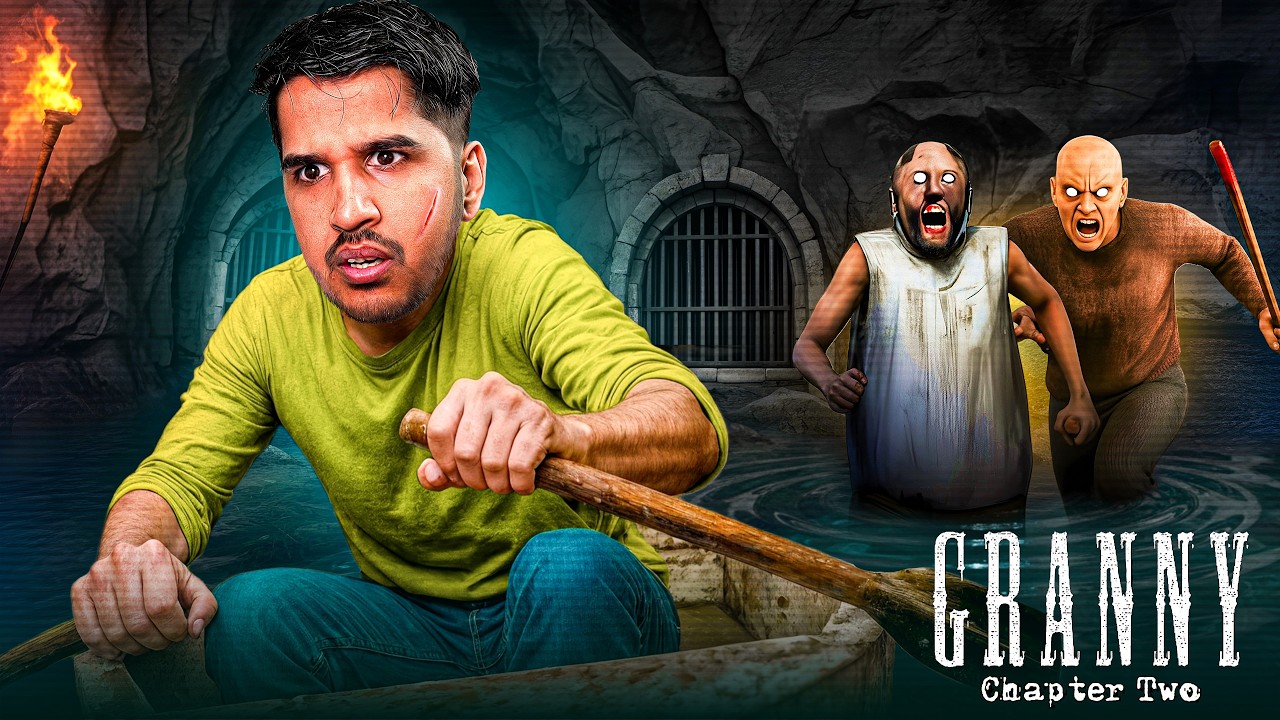 GRANNY GRANDPA NE PRANK KAR DIYA 😂 BOAT ESCAPE 🤣