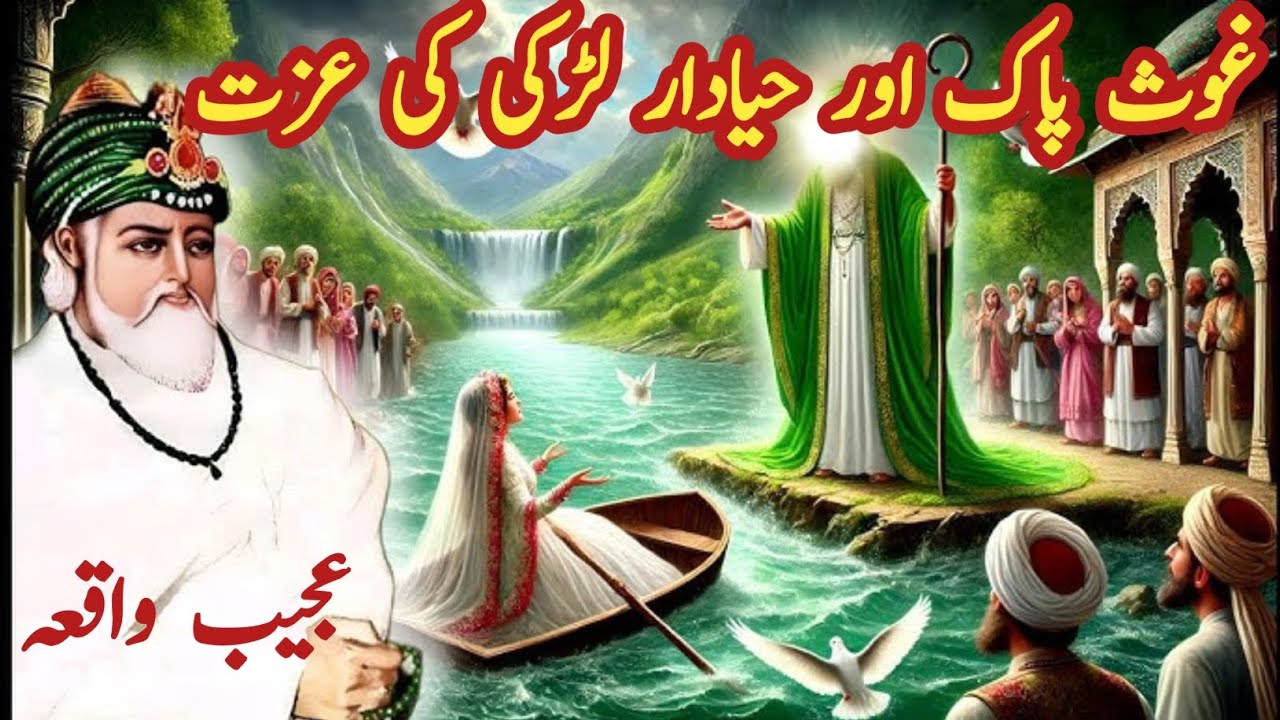 حضرت غوث پاک رحمۃ اللہ علیہ اور ایک حیادار لڑکی کی عزت کا حیرت انگیز واقعہ