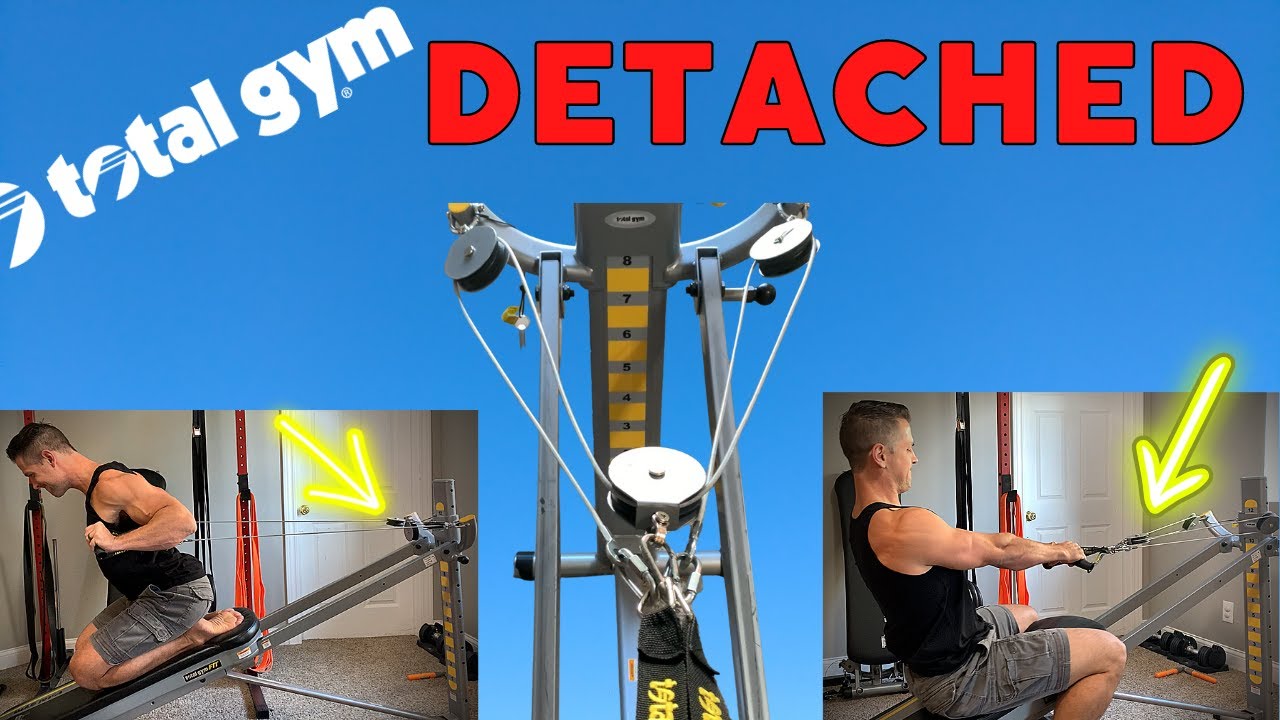 Total Gym Exercises with Middle Pulley Detached
