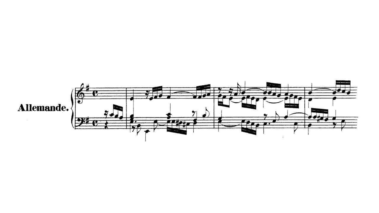 Handel - HWV 438, Keyboard Suite in E minor (piano)