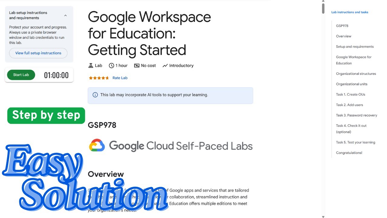 Google Workspace for Education: Getting Started | #GSP978 | #qwiklabs | #arcade | #solution