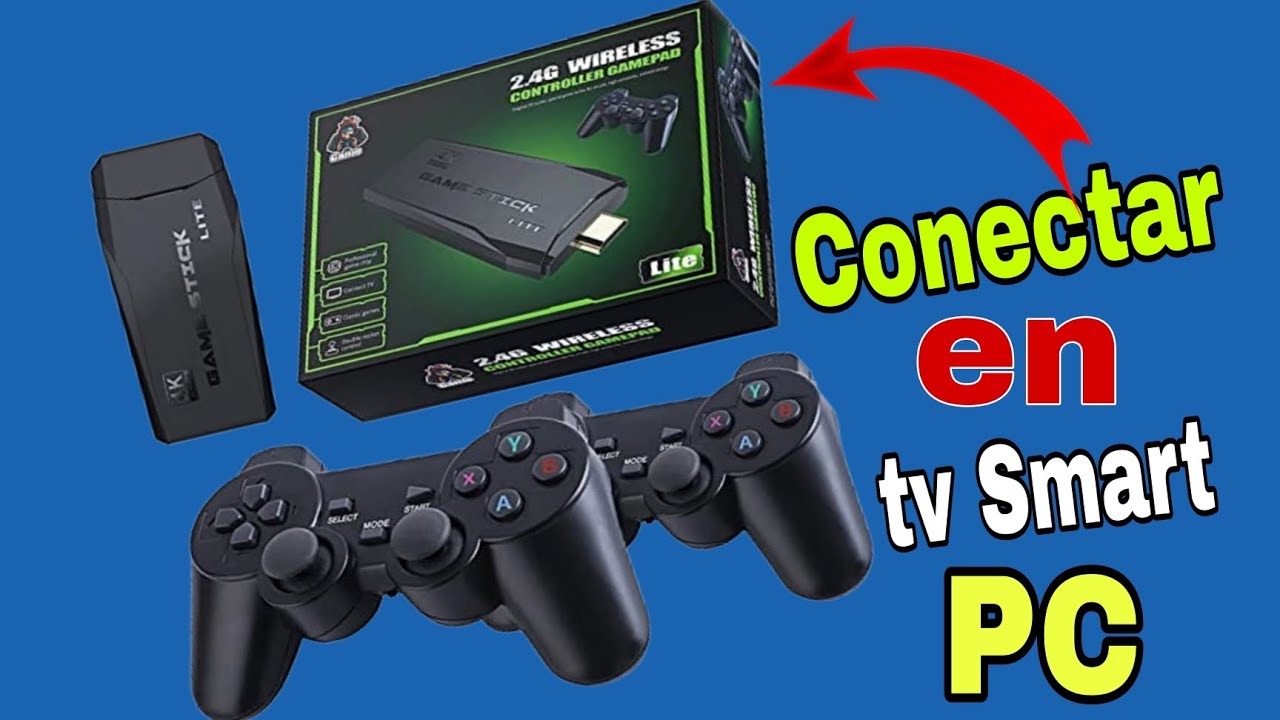 COMO CONECTAR 🧩 GAME STICK LITE 4K / VINCULAR GAME STICK