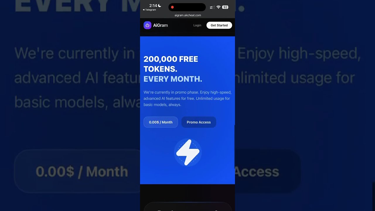 Telegram account Ai Auto Reply | FREE USE | AiGram
