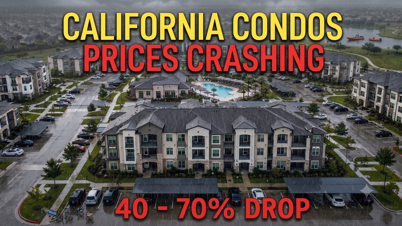 12 California Cities Where Condo Prices Are Falling Like a Rock (2026 CRASH)