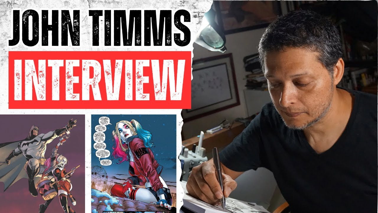 Drawing the World's Finest: John Timms on Superman, Catwoman & DC Comics