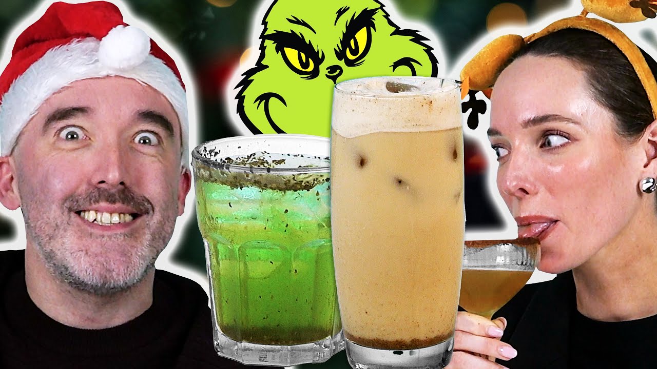 Irish People Try The Weirdest Christmas Cocktails