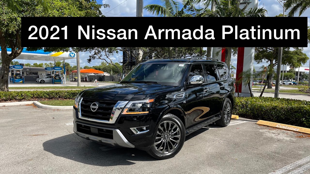 2021 Nissan Armada Platinum - With New Modern Touches