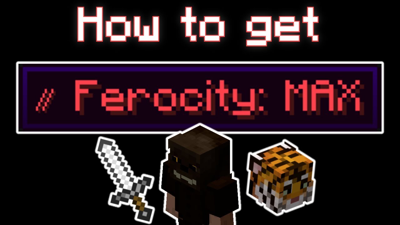 The Maximum Possible Ferocity in Hypixel Skyblock