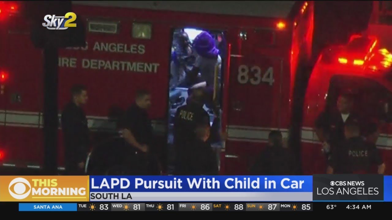 Grand theft suspect arrested after stealing car with child in backseat