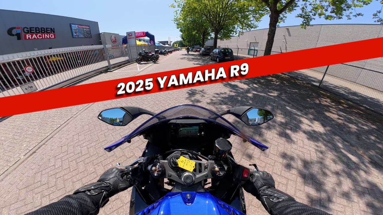 2025 Yamaha R9 || Gebben Motoren || Test Ride || DJI Osmo Action 5 Pro || Mic 2 [ASMR, 4K]