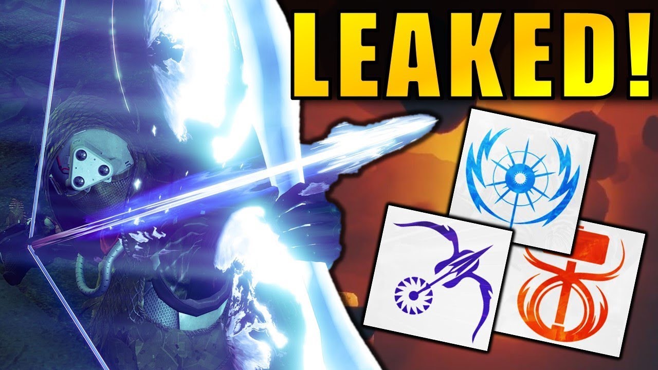 Destiny 2: LEAKED TTK SUBCLASS PERKS! Nightstalker, Sunbreaker, Stormcaller Revealed!