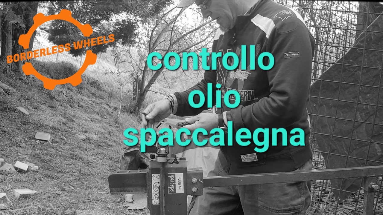 Controllo olio spaccalegna non tutorial video per intrattenimento 