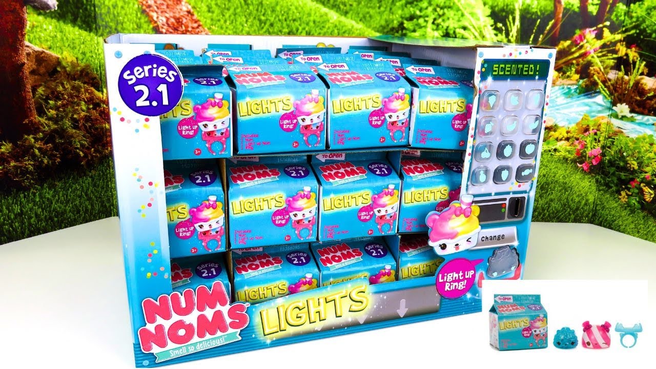Unboxing and Reviewing Num Noms Lights Serie 2 1