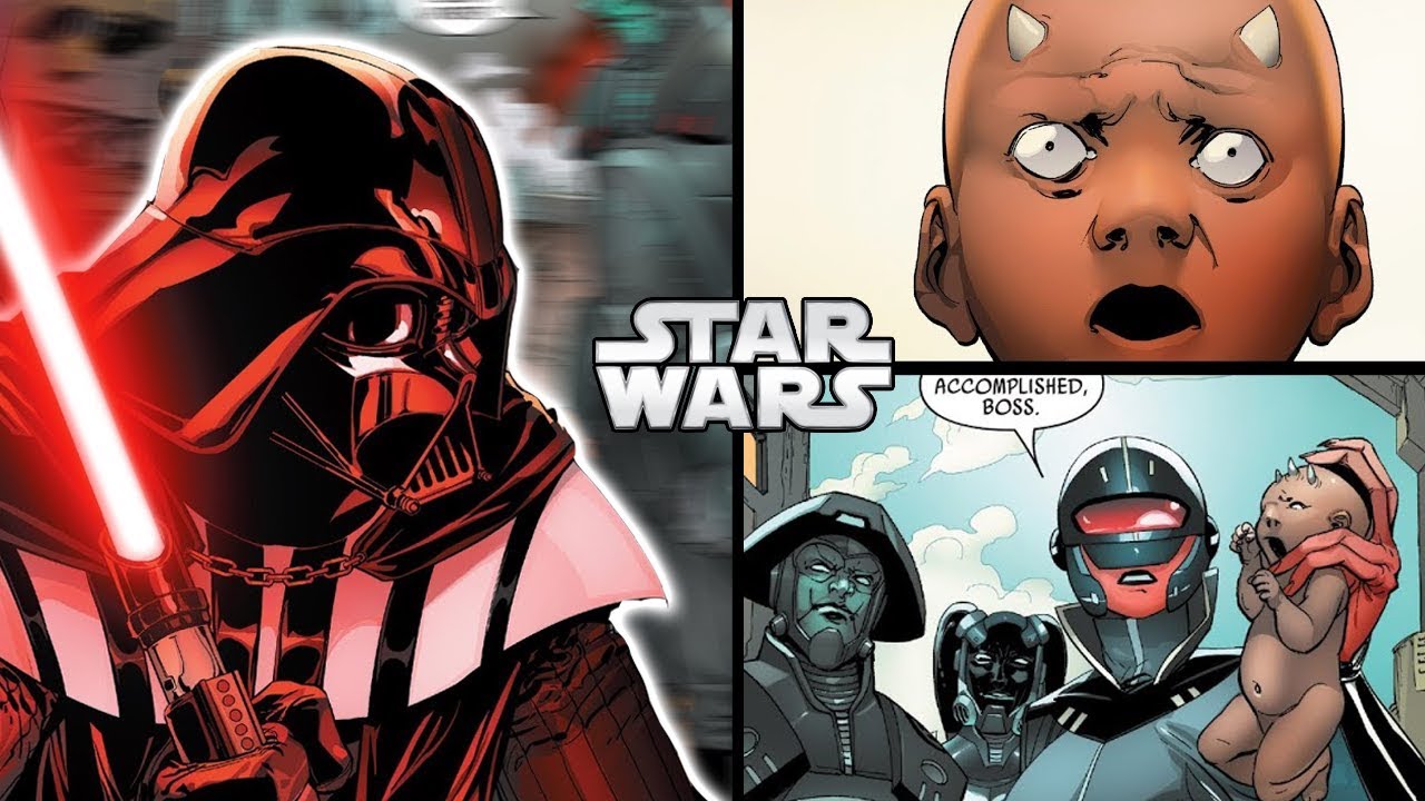 Vader TAKES A JEDI'S NEWBORN BABY THEN KILLS THE PARENTS (CANON) - Star Wars Comics Explained