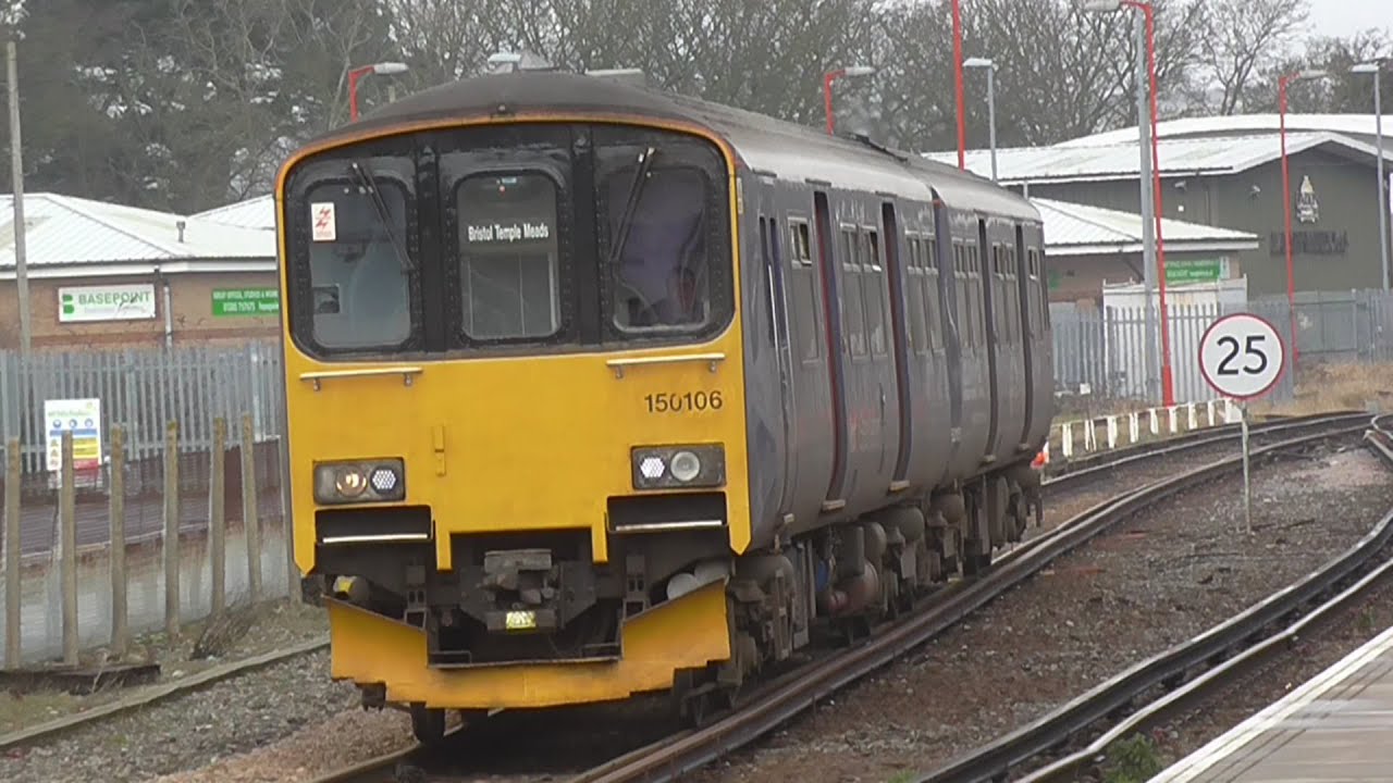 SWT & FGW Trains At Weymouth - Wednesday 25th February 2015