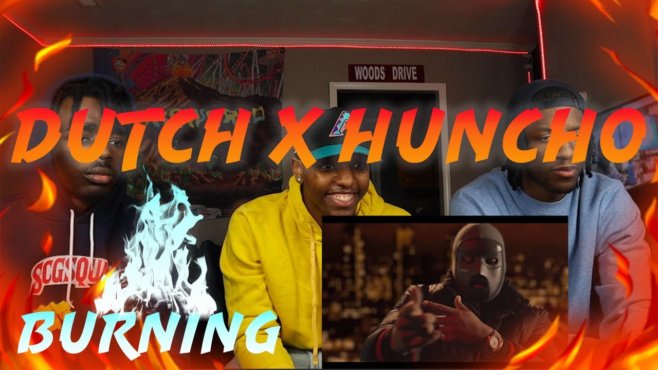 AMERICANS REACT| M Huncho x Dutchavelli - Burning