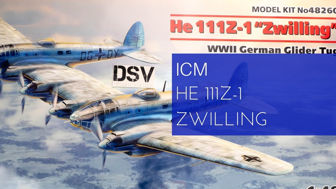 ICM 1/48 He 111Z-1 Zwilling (48260) Review