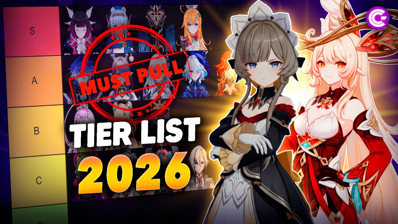 ✅TIER LIST de MUST PULL en 2026 - Genshin Impact