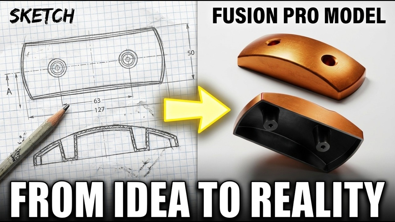 Fusion 360 с нуля | Пошаговое руководство для экспертов 134