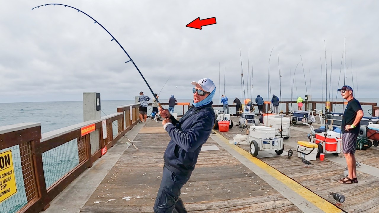 I Spent 2 Days Catching Dinner at the Gulf Pier!
