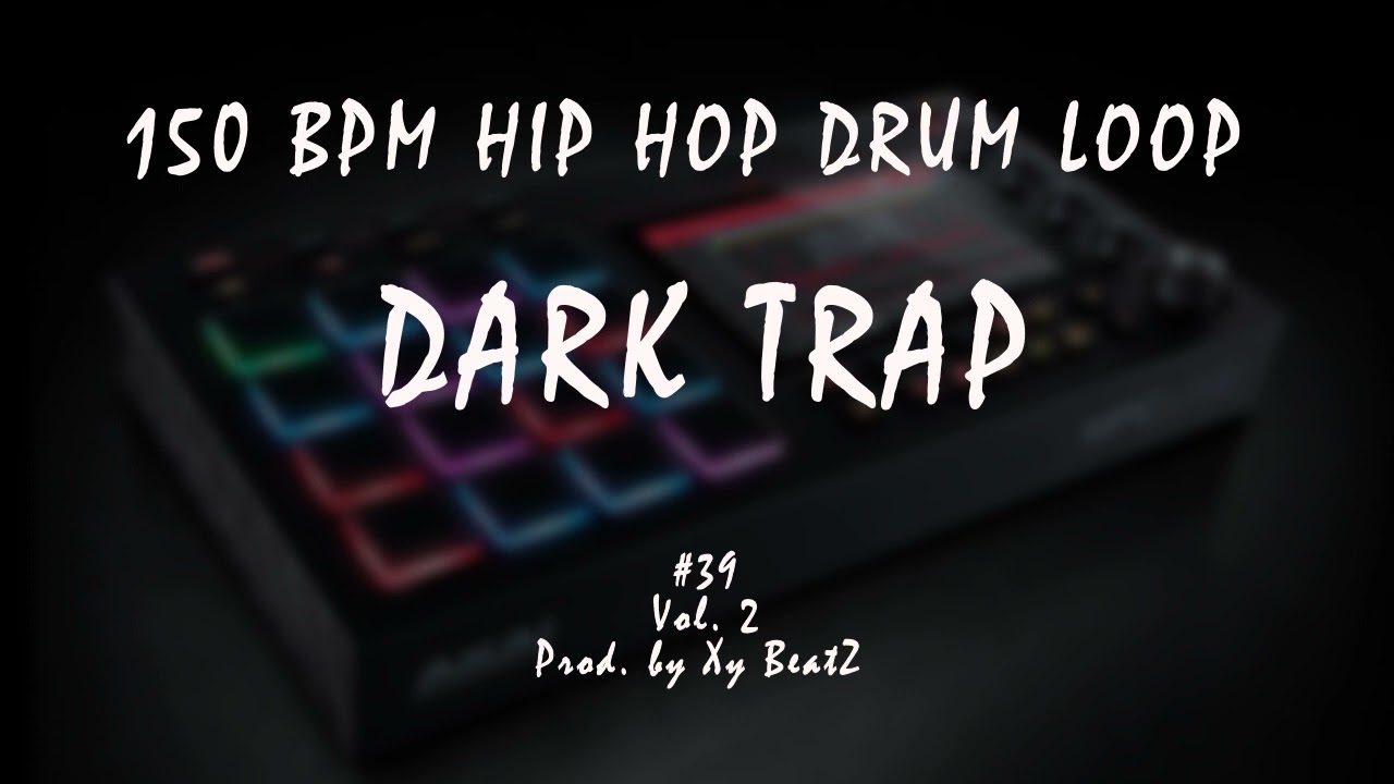 150 BPM Hard Trap Drum Loop | Drum Stems #39 | Illusions