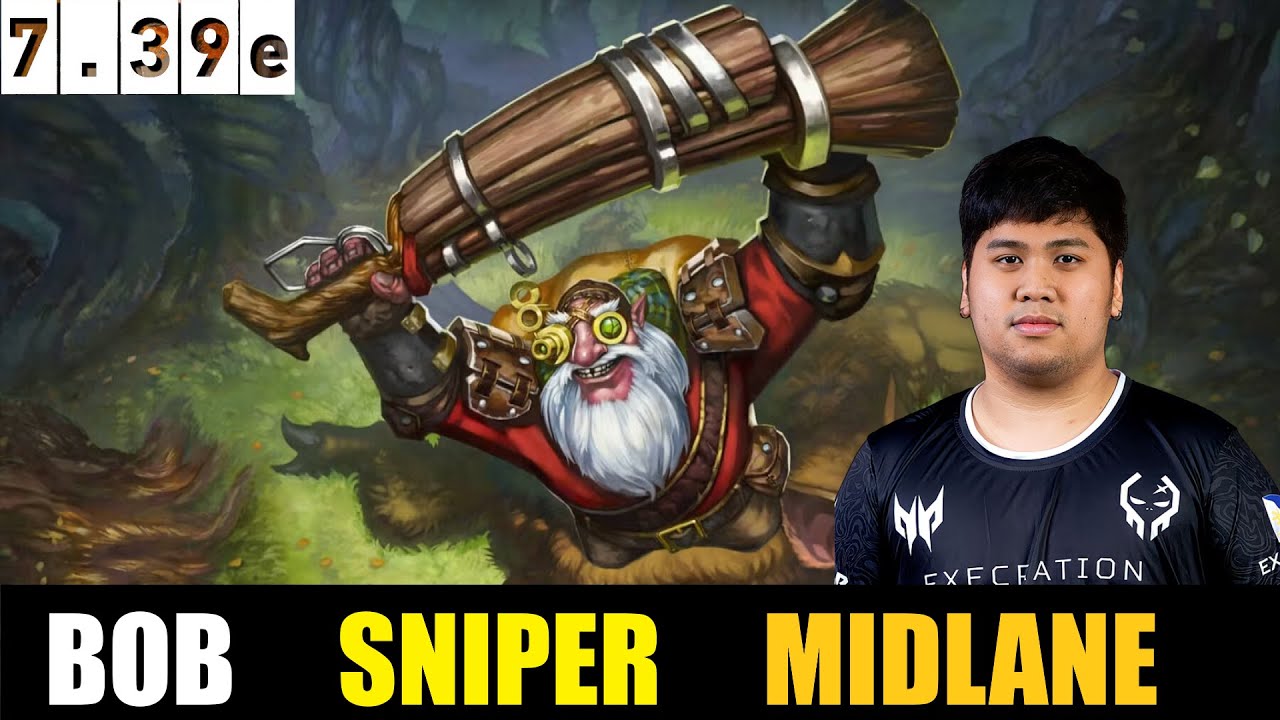 BOB [SNIPER] MID 7.39e- DOTA 2 HIGHEST MMR MATCH#dota2  #dota2gameplay