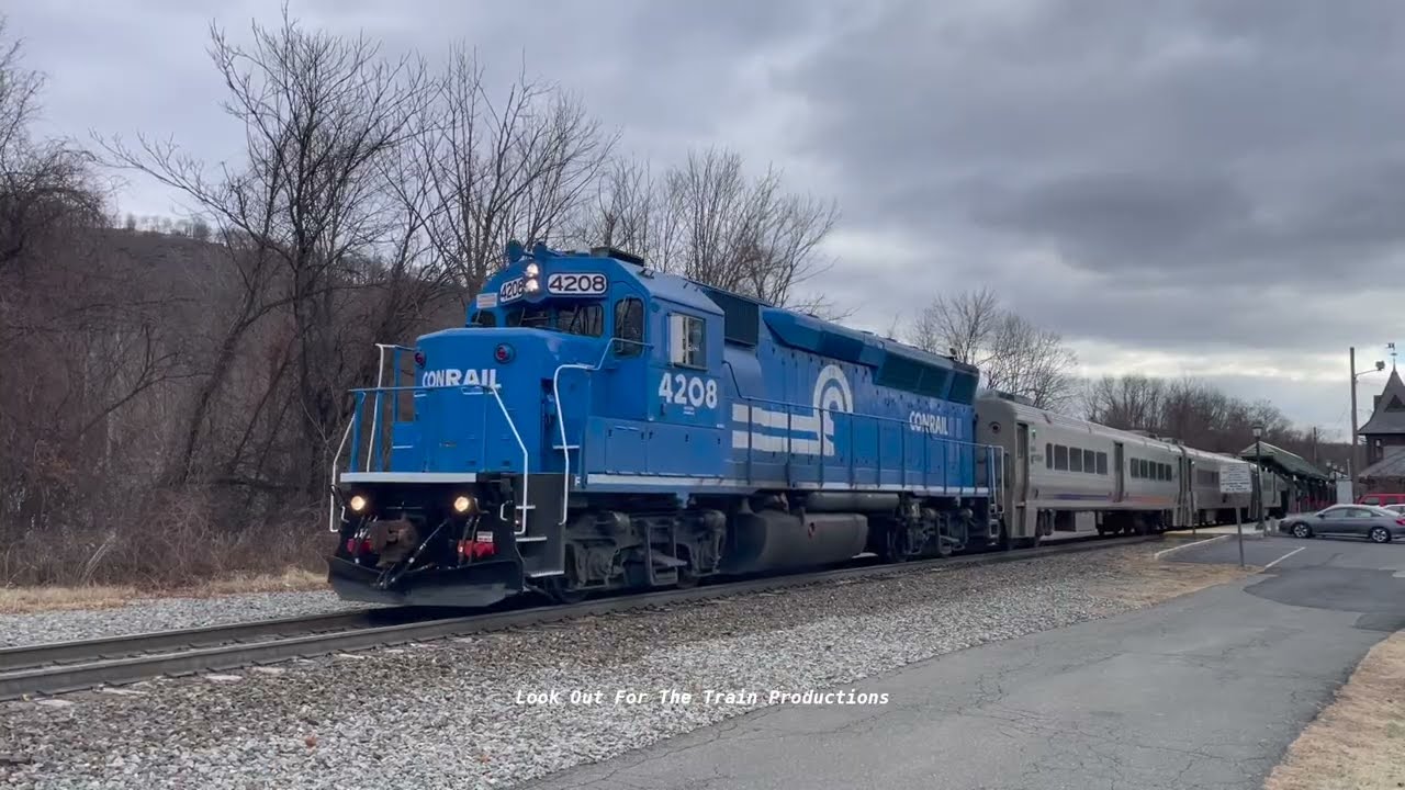 NJ Transit Conrail GP40PH-2B # 4208 Compilation (RS3L Horn)