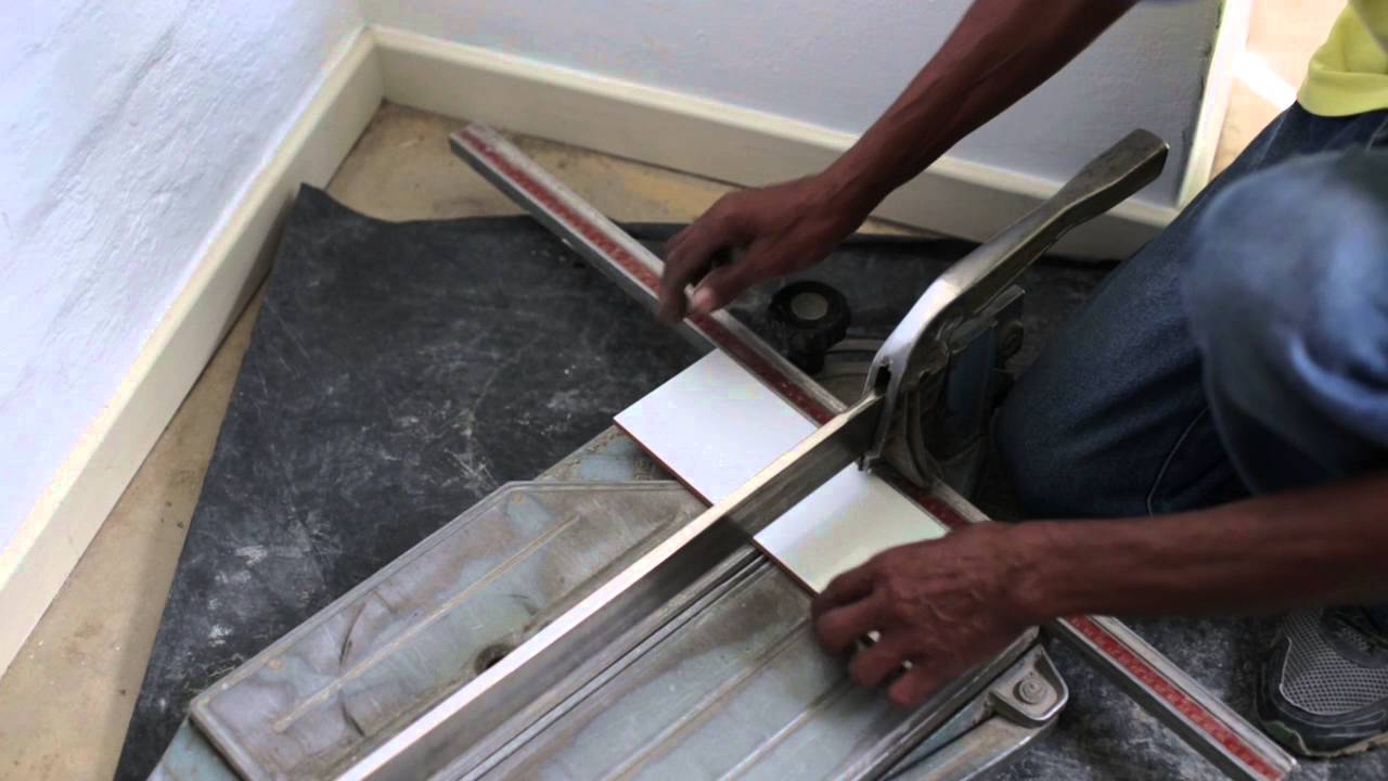 How to tile a shower wall