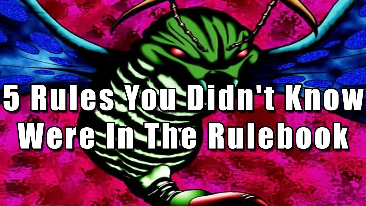5 Rules You Didn't Know Were In The Rulebook | Yu-Gi-Oh!