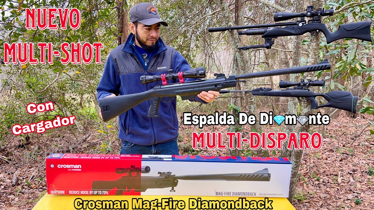 Crosman Mag-Fire Diamondback .22 Multi-Shot(Nuevo Multi-Disparo #airrifle