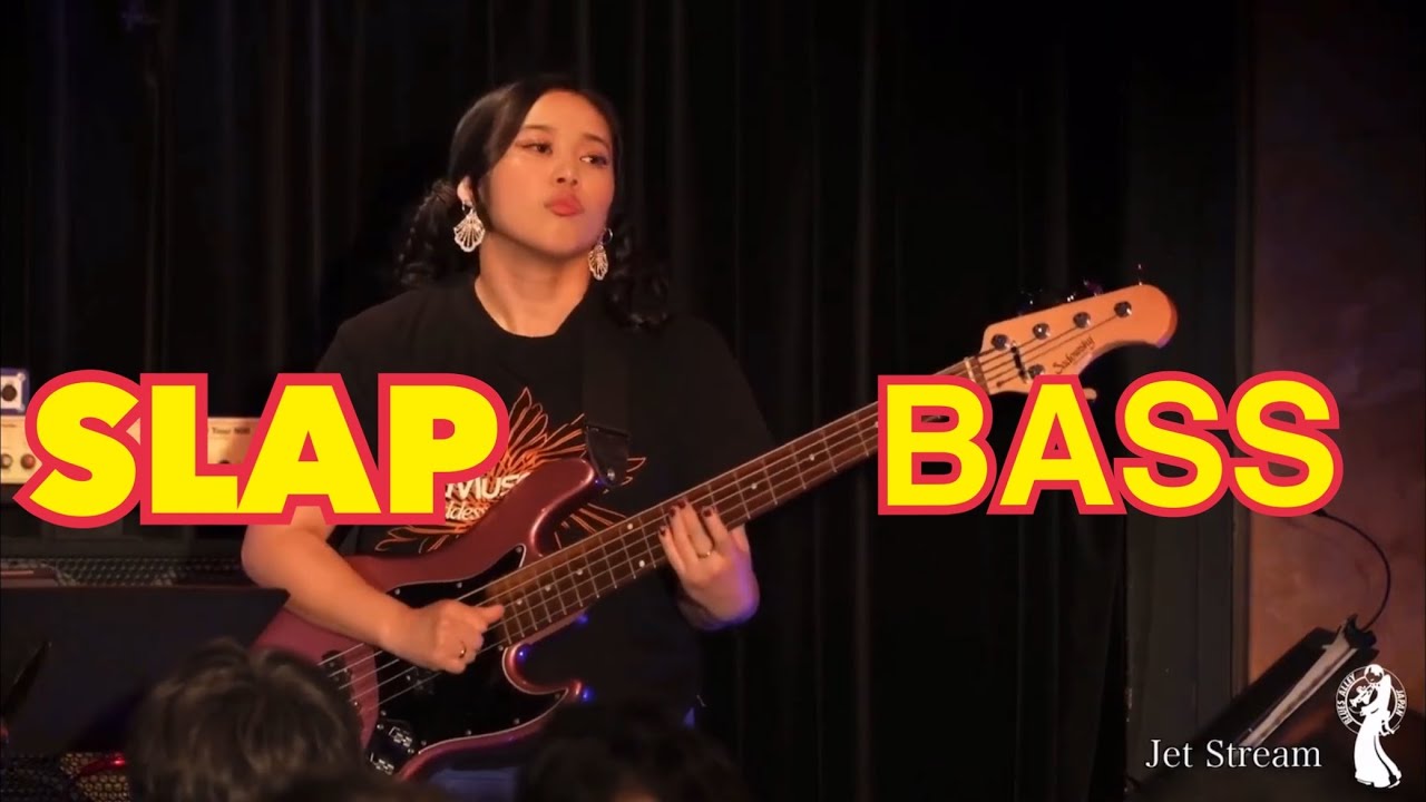 🎸Slap Bass Solo🎸improvisation Juna Serita