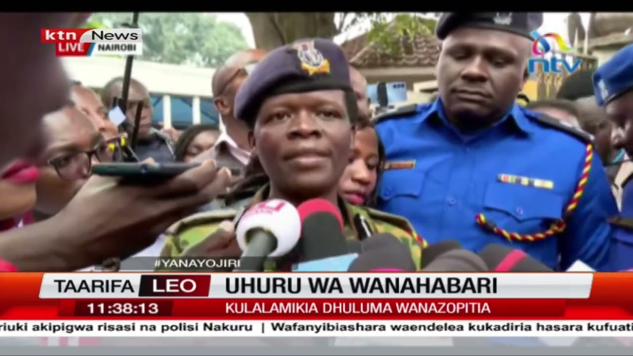 Wanahabari waandamana Nairobi na Nakuru kulalamkia dhuluma wanazopitia