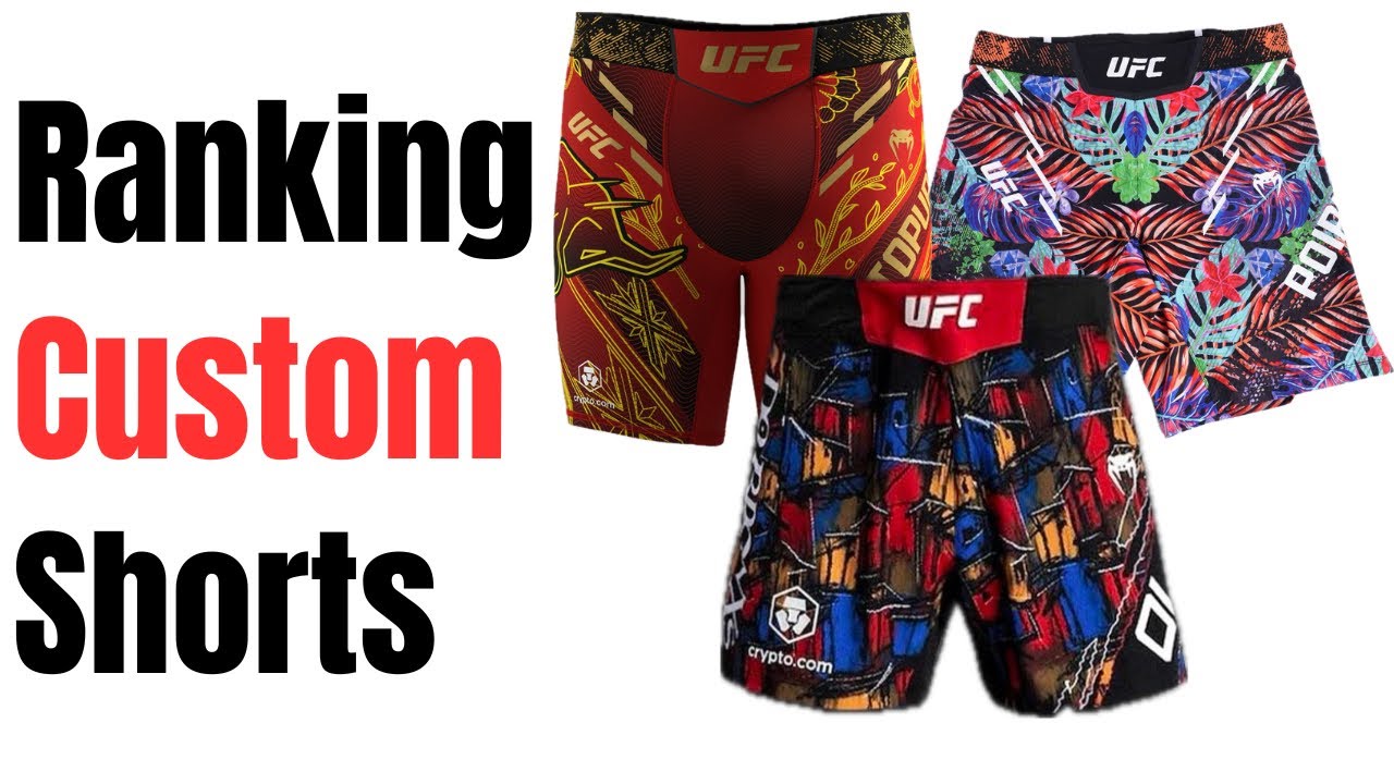 Рейтинг бойцов UFC, индивидуальные шорты