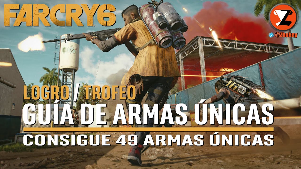 Todas las Armas Únicas de Far Cry 6 - Logro / Trofeo Armado hasta los dientes (Armed to the Teeth)