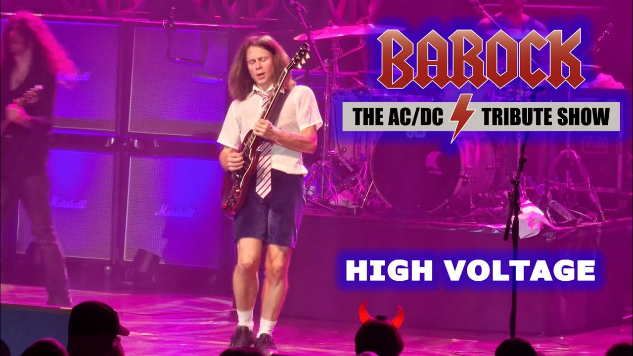 Barock - HIGH VOLTAGE - Live at Circus Krone Munich 15.10.2022 (AC/DC Tribute Show)