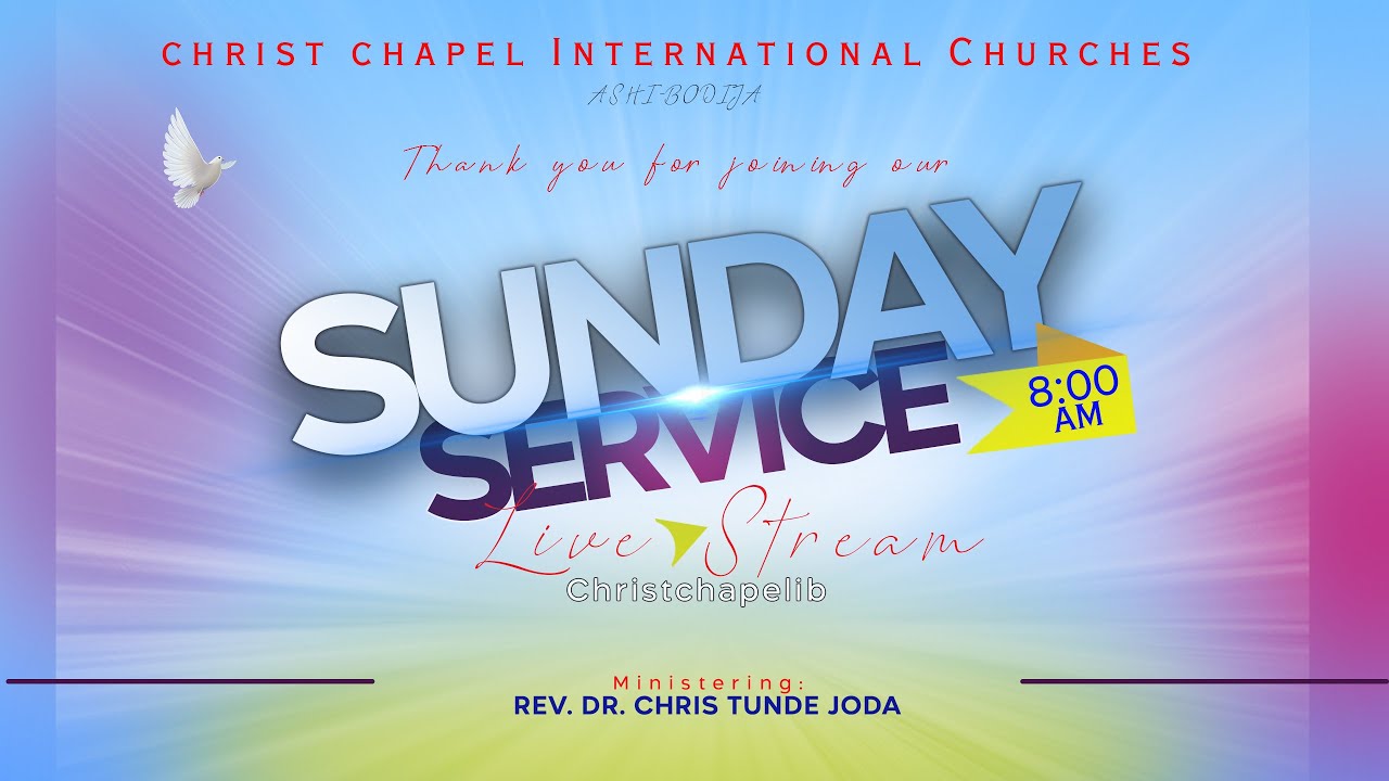Sunday Celebration Service || 11th January 2026.