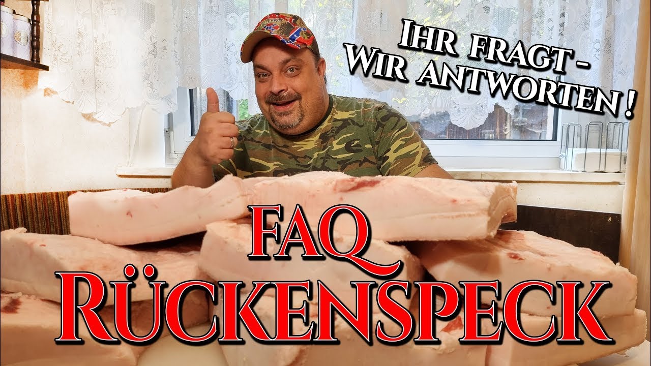 R&uuml;ckenspeck, Fetter Speck, Gr&uuml;ner Speck &ndash; Eure Fragen zum Allesk&ouml;nner