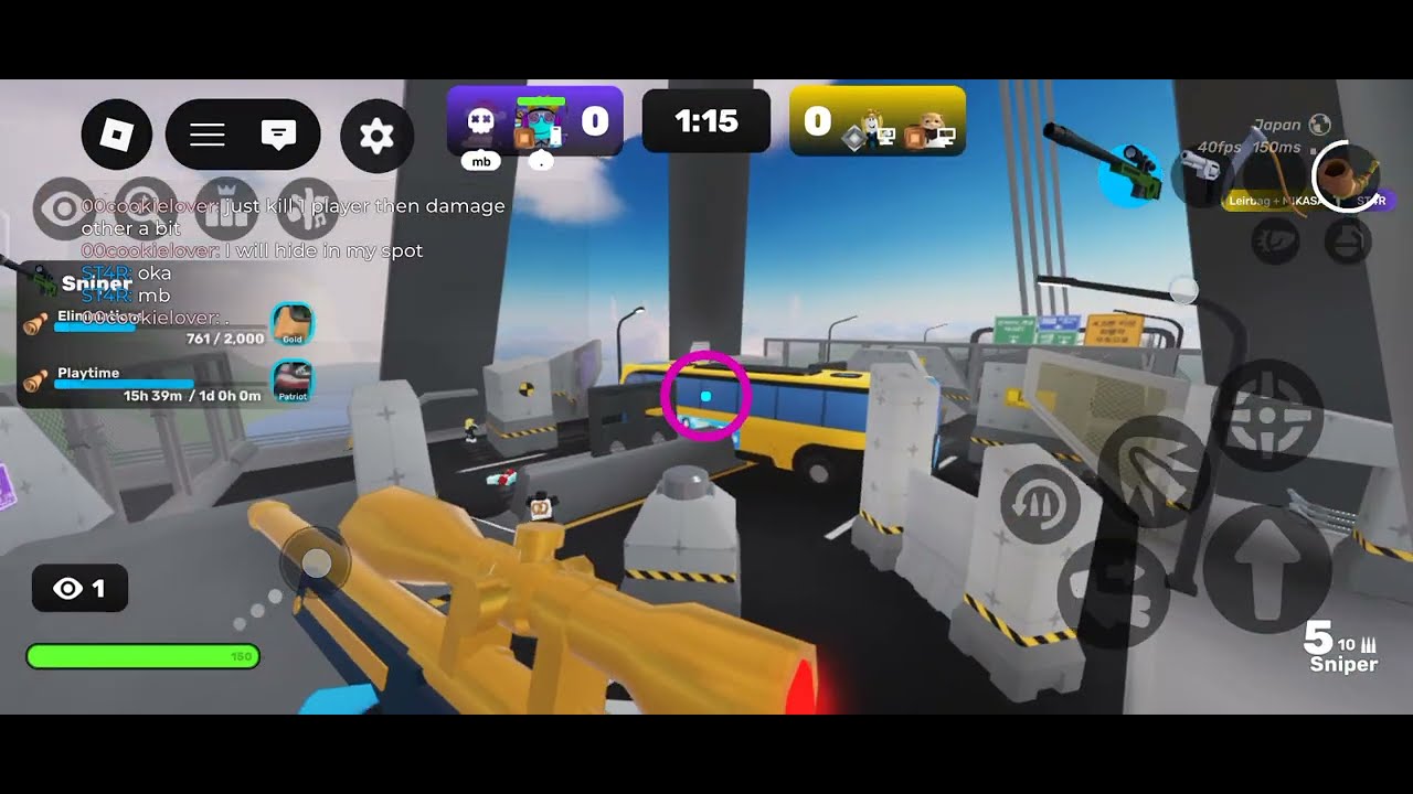 Playing Roblox RIVALS!!!