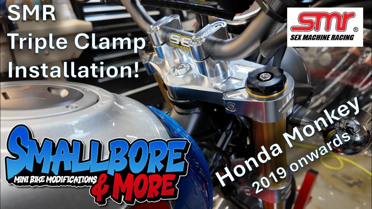 SEX MACHINE RACING (SMR) Triple Clamp Honda Monkey 125