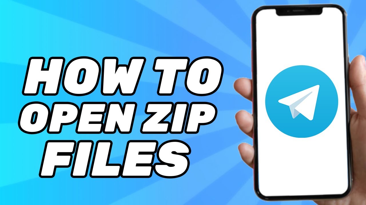 How to Open Zip Files on Telegram (Easy 2025)