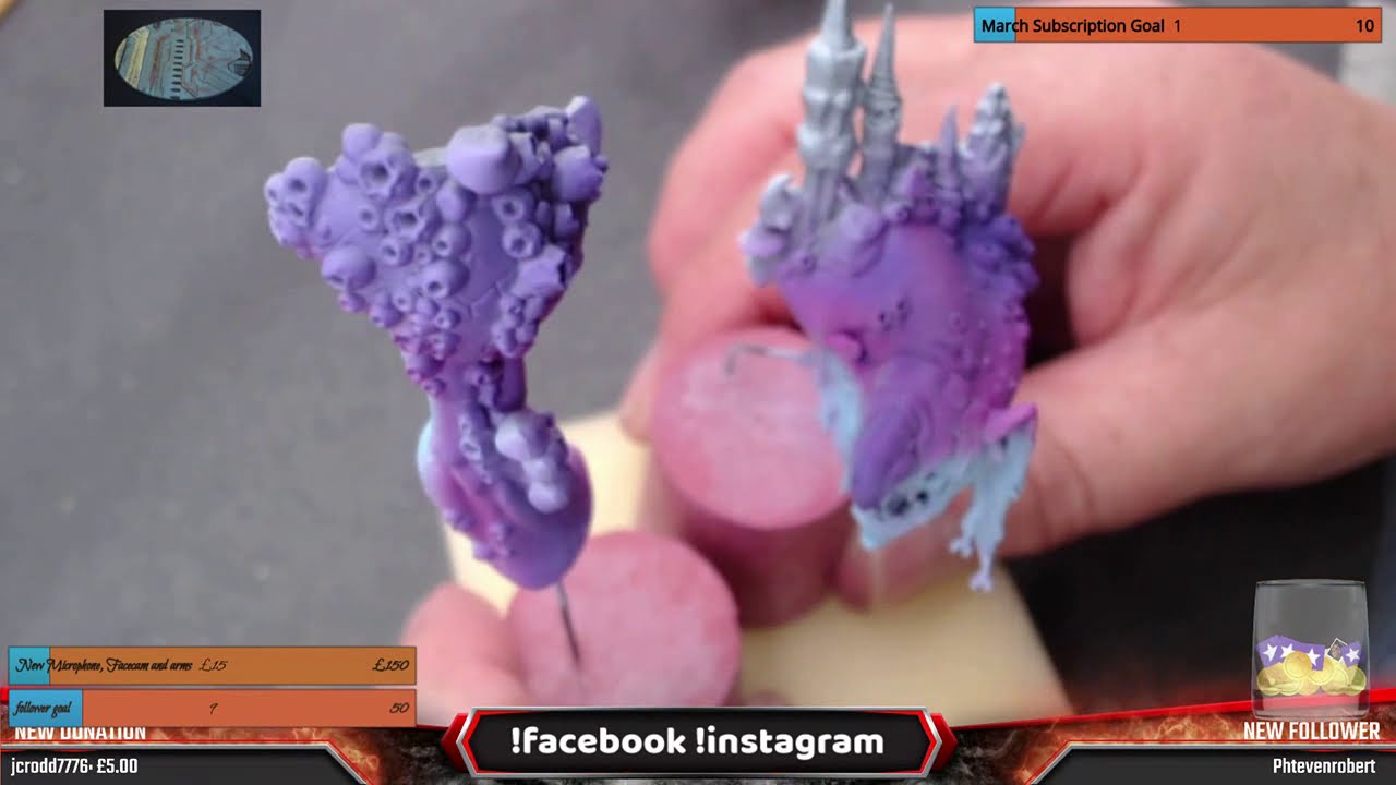 The Big Guy!! Dankhold Troggoth, part 1 airbrush work up