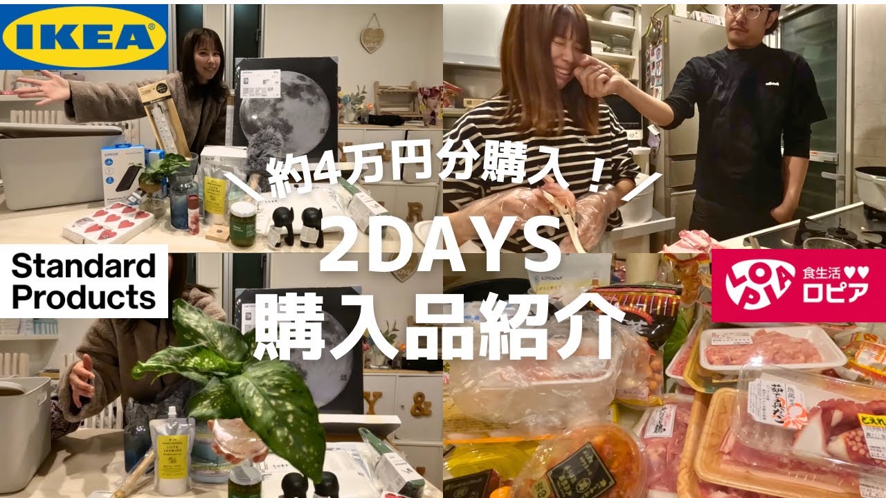 5人家族で4万円使った日のリアル｜IKEA・ロピア購入品