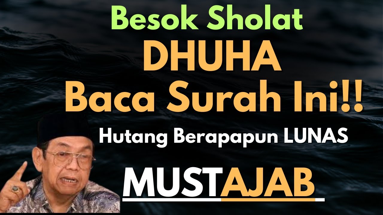🔥Allah Antar 100 Miliar Ke Rumahmu,Baca Surah Ini Saat Sholat Dhuha,Allah Guyur Rezeki Tanpa Henti 🔥