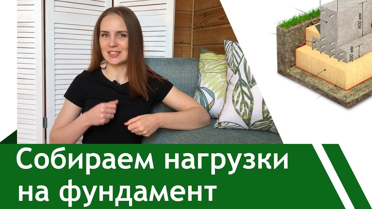 Как собрать нагрузки с ИЖС на фундамент