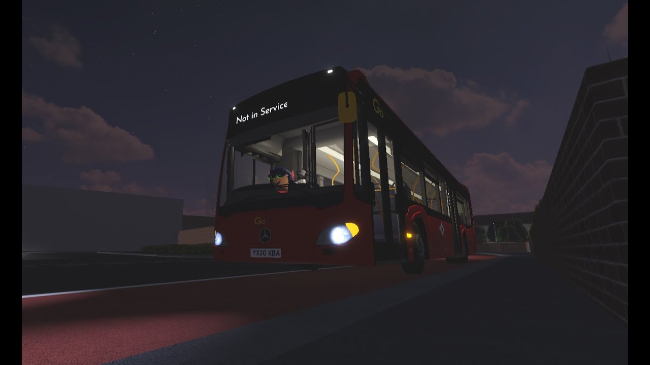450 Thornton Heath Parchmore Road - West Croydon with Citaro C2 (Croydon Roblox)